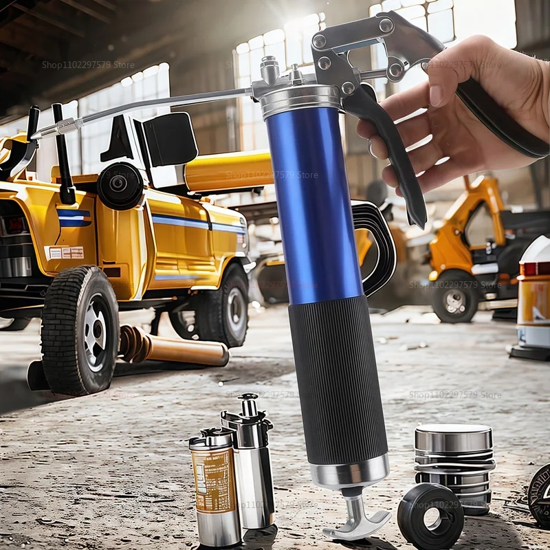 7000PSI النفط الشحوم مجموعة أدوات المسدس دليل مسدس قبضة الضغط العالي ضخ المقرنة 400CC الشحوم حقن أداة الصيانة الثقيلة