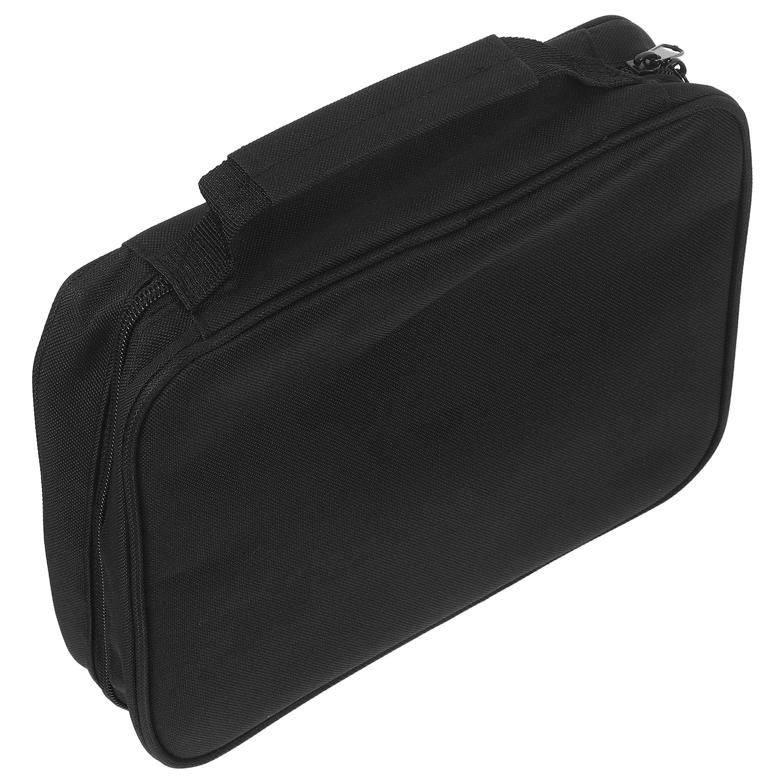 Tas Sampul Alkitab Tahan Air dengan Ritsleting dan Pegangan, Banyak Kantong untuk Penyimpanan dan Pengorganisasian Kitab Suci di Gereja