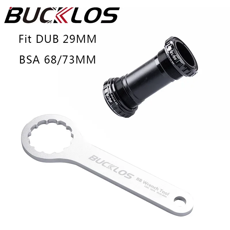 BUCKLOS Fit  Bottom Bracket DUB 29mm BSA 68/73mm BB CNC Aluminum Alloy Bottom Bracket Install Tool BB Wrench Bicycle Tools