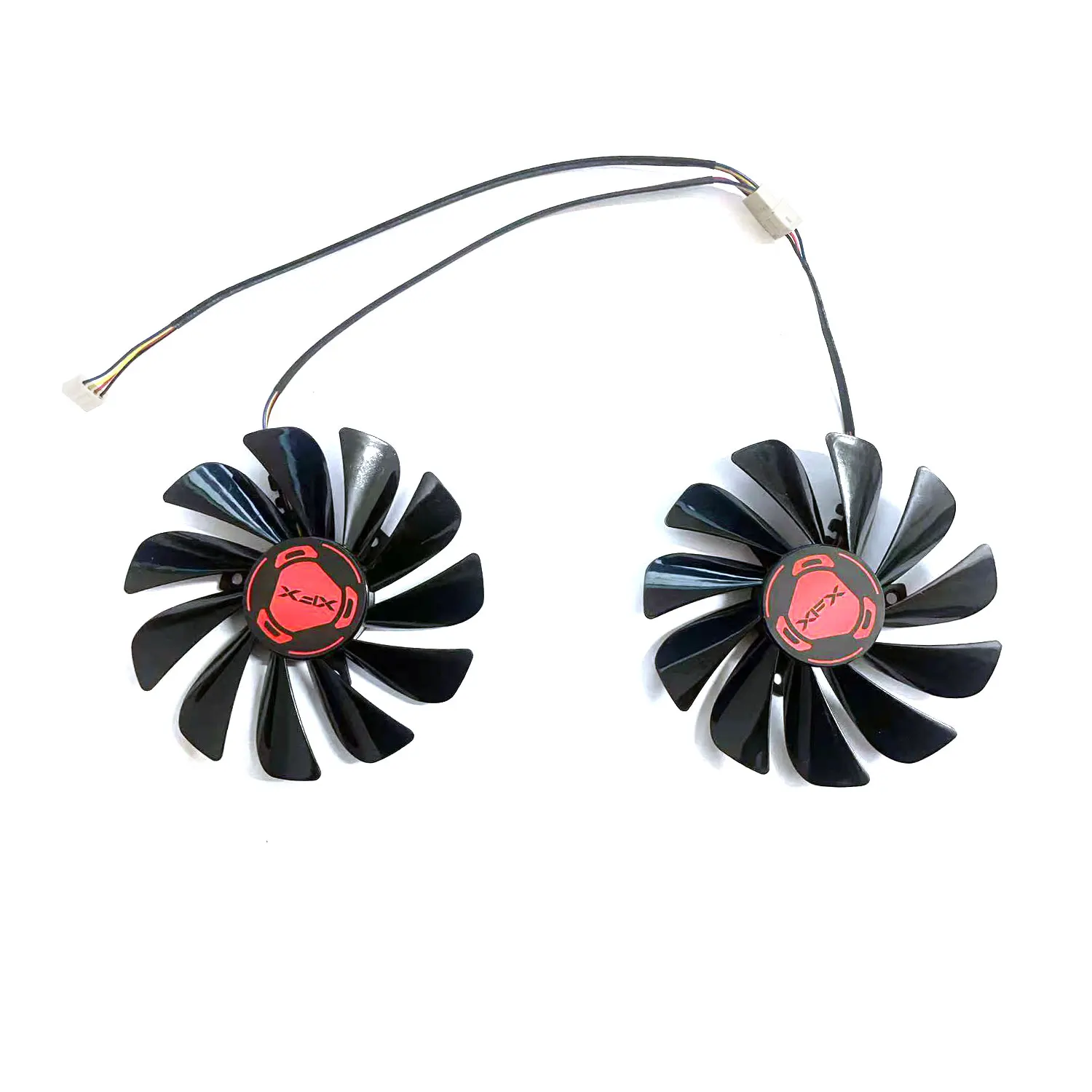 

Kankeirr RX5700 XT GPU Fan 95MM 4PIN CF1010U12S FDC10U12S9-C for XFX RX5600 5600XT 5700 5700XT Graphics Card Cooling Fan