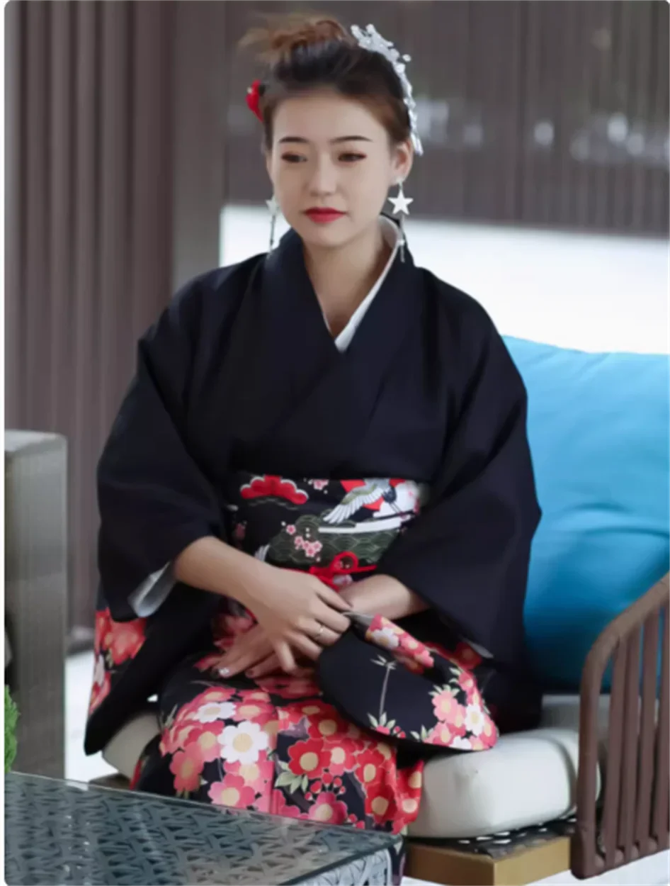 Traditional Japanese Women's Formal Kimono