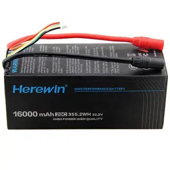 

Original Herewin 16000mah Battery 22.2v 20C shaft battery Agricultural plant protection UAV battery