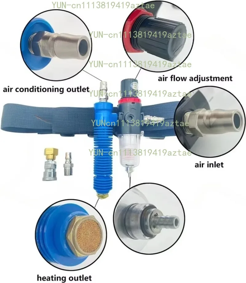 Temperature Control Accessory for Sandblasting Air Supply Equipment