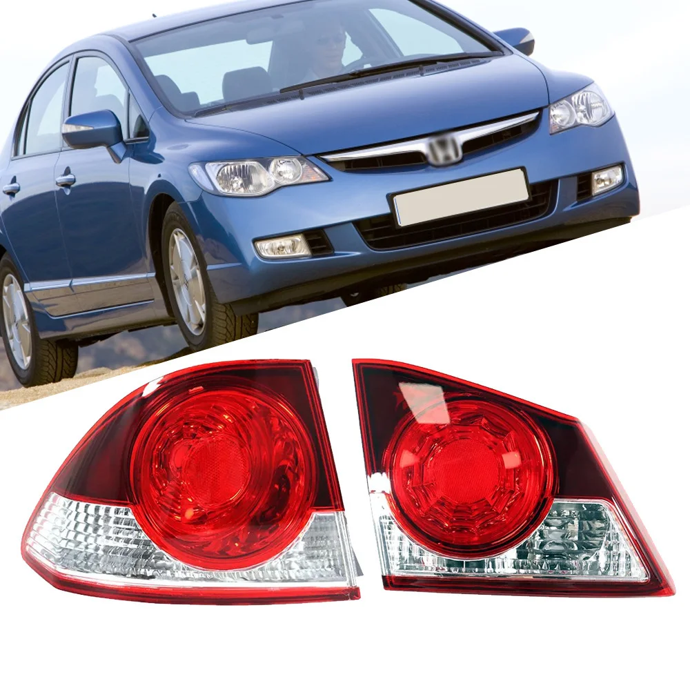 Tail Light Assembly for Honda Ciimo 2012-2014 Rear Brake Lamp Direct Replacement