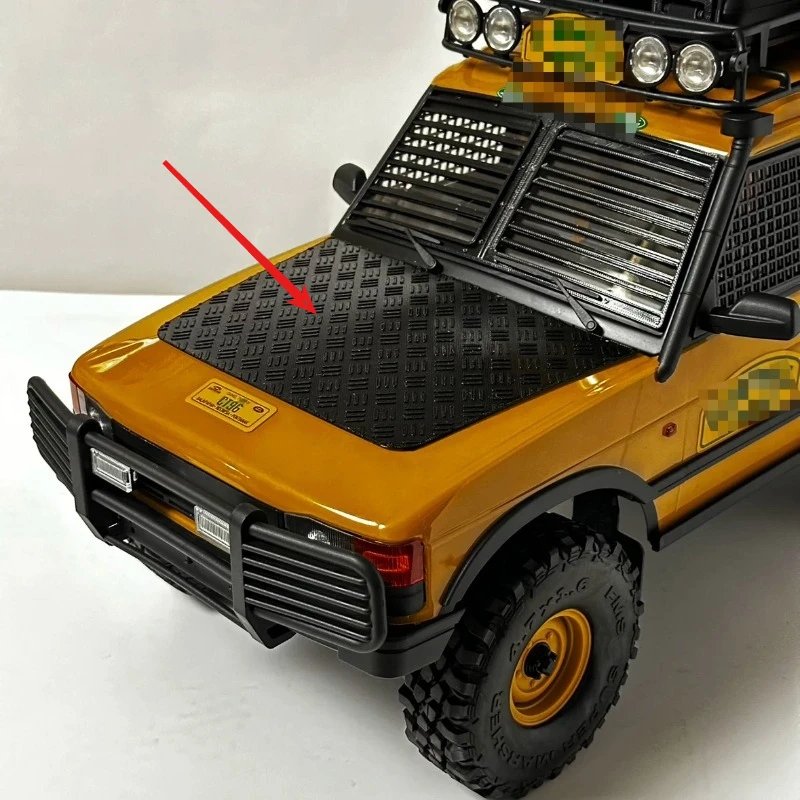 fms-fcx10-1-10-rcクローラー用シミュレートフロントフード鉄板カスタム装飾改造パーツオフロードトラックdiyアップグレードスペアアクセサリー