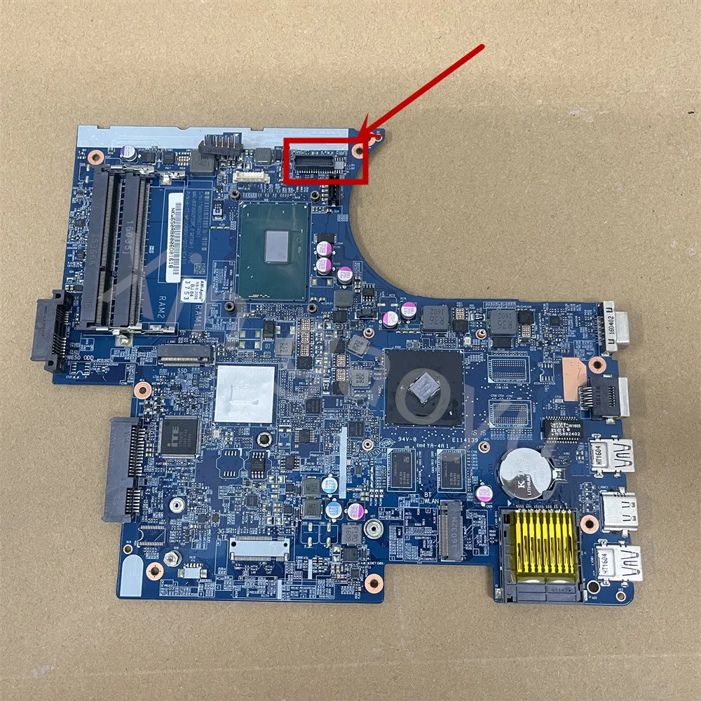 

Для Clevo W650R W670R 6-71-W65R0-D02 6-77-W650RB00-D02 SR2FQ i7-6700HQ GT940M 30-контактный экран Идеально тестирование