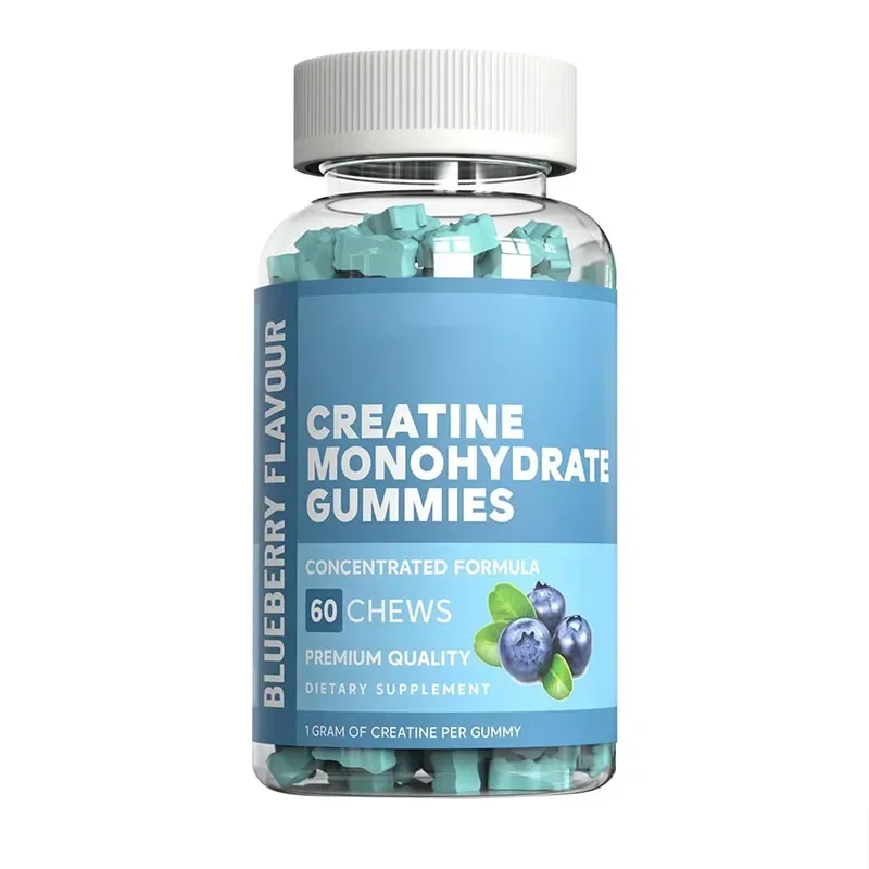 

1 bottle one water creatine gummie is suitable for fitness enthusiasts relieve tension restore physical fitness health food