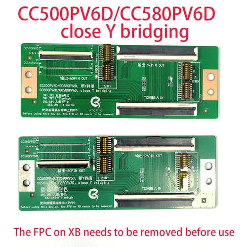 Imagen 1 del producto CC500PV6D CC580PV6D cerrar la placa adaptadora de puente Y TCON IN 60P 96P OUT