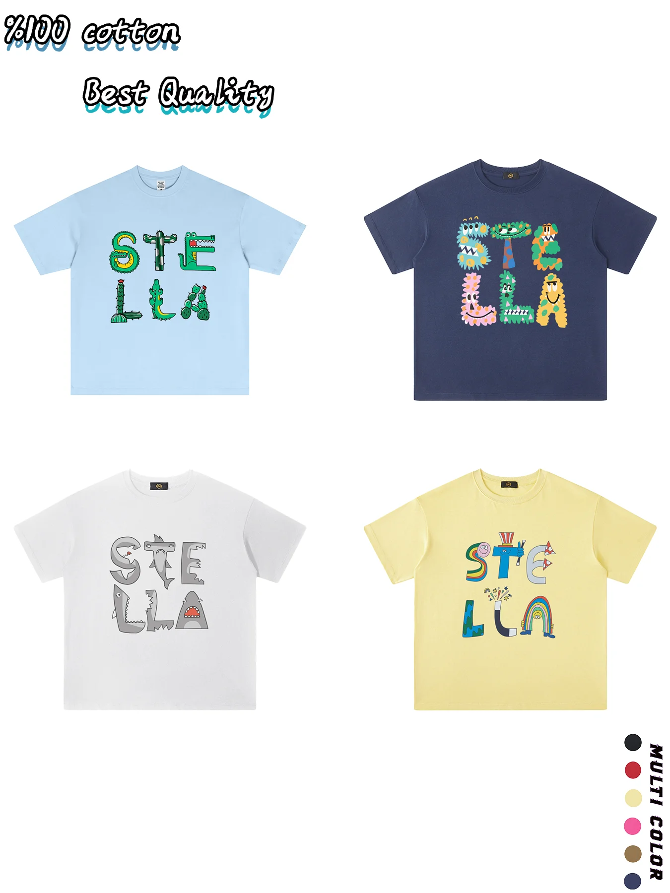 fashion kids clothes summer t shirts 2026 new fun prints Short sleeve cute baby boys T-shirt cotton teen tops childrens clothing