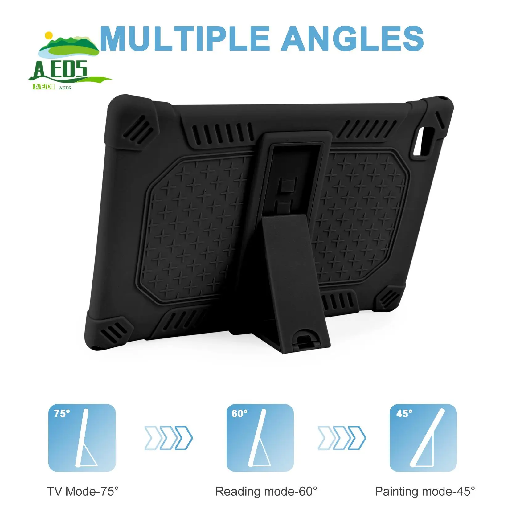 

AED5-чехол для Teclast P20HD 10,1-дюймовый планшетный ПК, защитная подставка, силиконовый чехол
