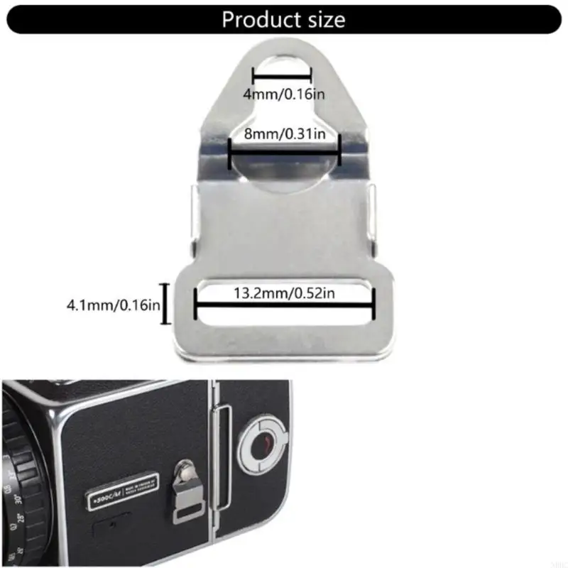 

Solid Camera Strap Clip Metal Connecting Thickened Buckle For Various Camera N0HC