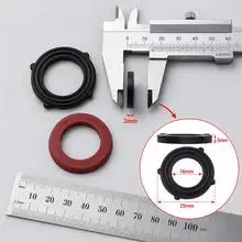 10Pcs 3/4 Inch Heavy Duty Garden Hose Water Faucet Washers Silicone Rubber Washers Seals Gasket O-Ring Leak Proof Fittings