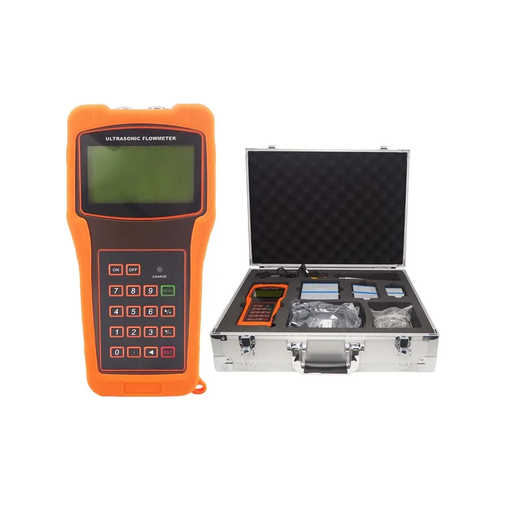 

Water Flow Meter Dn20-6000mm Portable Digital Flow Meter Hand Held Clamp On Portable Ultrasonic Flowmeter