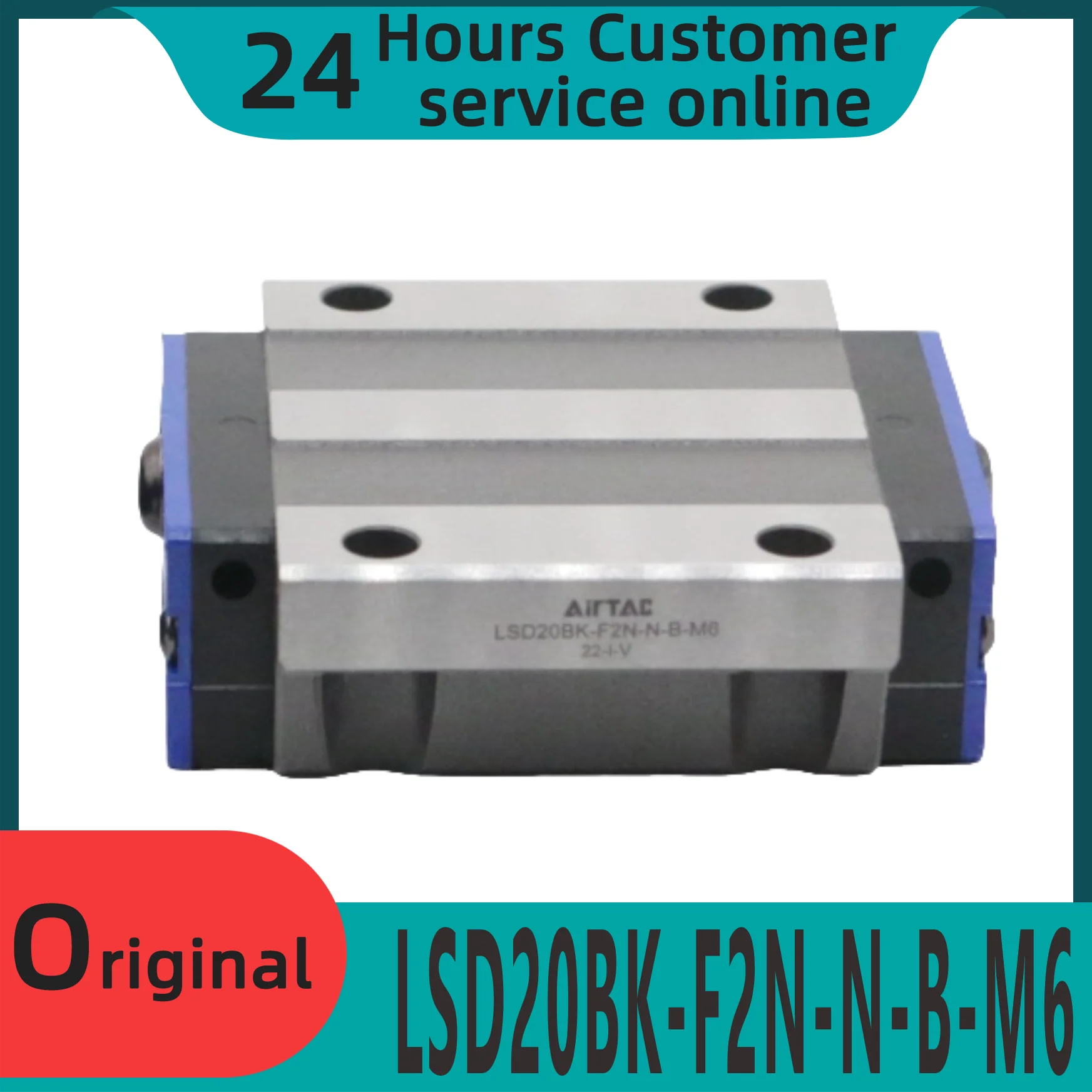 

Brand new original guide rail slider LSD20BK-F2N-N-B-M6 LSD20BK-F2S-N-B-M6 LSD20BK-F1S-N-B-M6 LSD20BK-F1N-N-B-M6