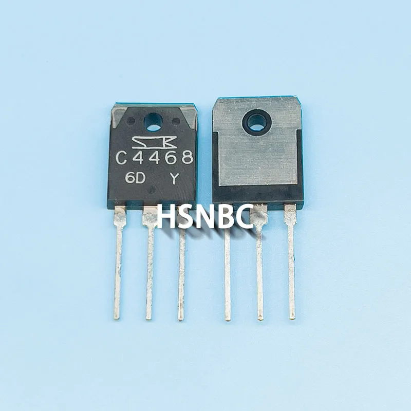 2Pairs(4Pcs)/Lot 2SA1695 A1695 + 2SC4468 C4468 TO-3P Silicon PNP + NPN Epitaxial Planar Transistor 100% New Imported Original