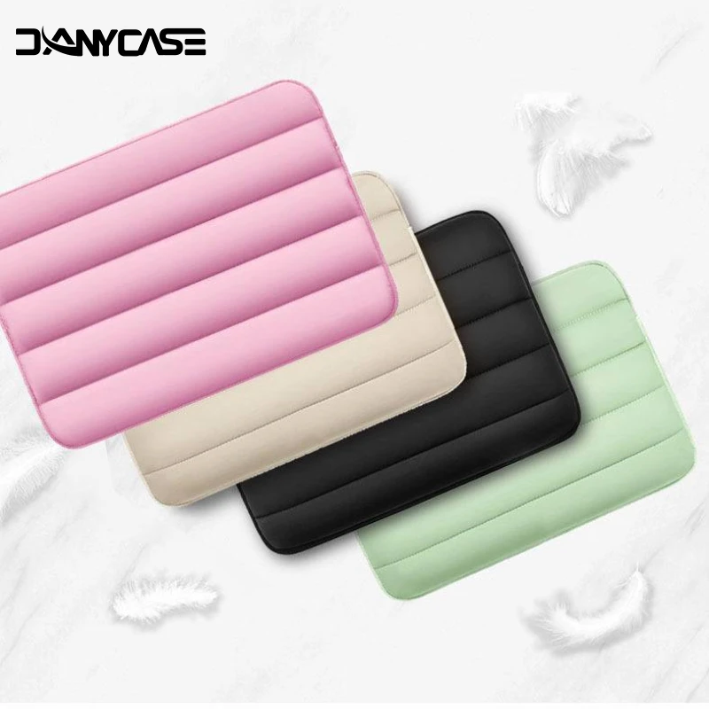

New Puffy Laptop Sleeve Cover Bag 11 12 13 14 Inch Candy Color Computer Carrying Case Bags For Tablet Shoulder Bag Carrying Case