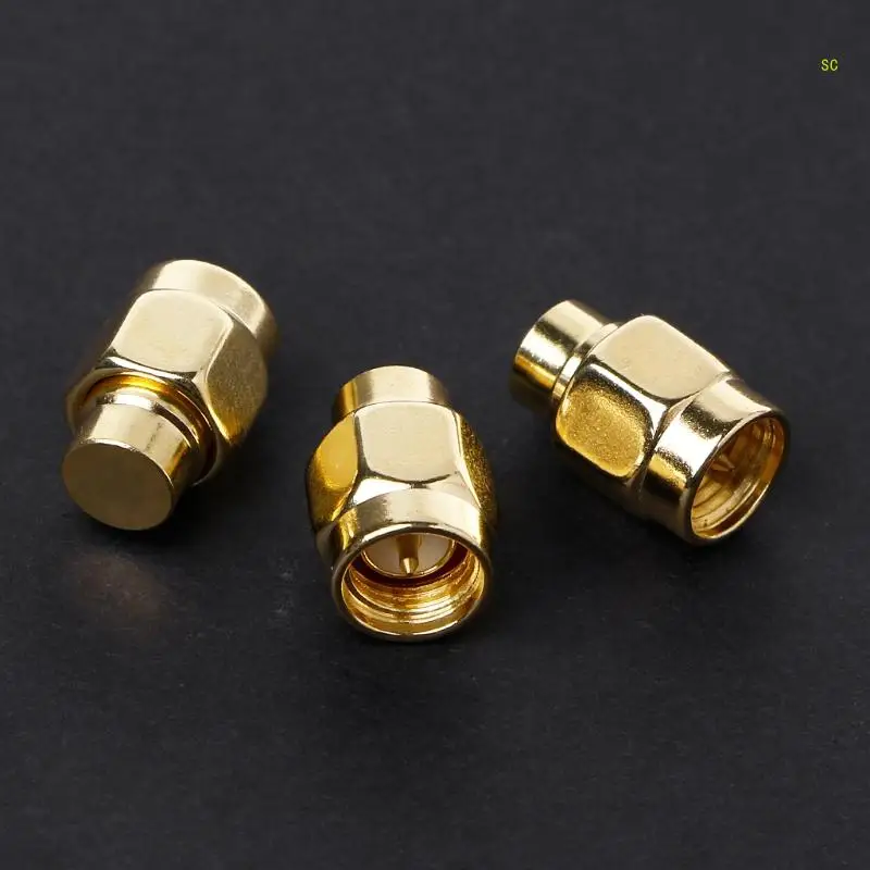 5 шт., 50 Ом, RF коаксиальный позолоченный разъем с согласованным окончанием НАГРУЗКИ SMA, штекер, Прямая поставка
