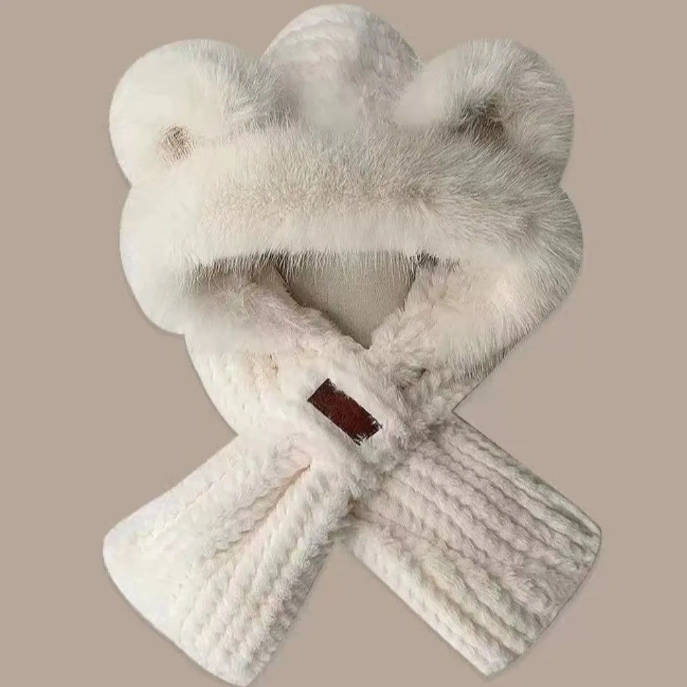 مجموعة وشاح قبعة متكاملة جديدة دافئة مقاومة للبرودة لتدفئة الرقبة ومضادة للرياح من 2 إلى 12 سنة