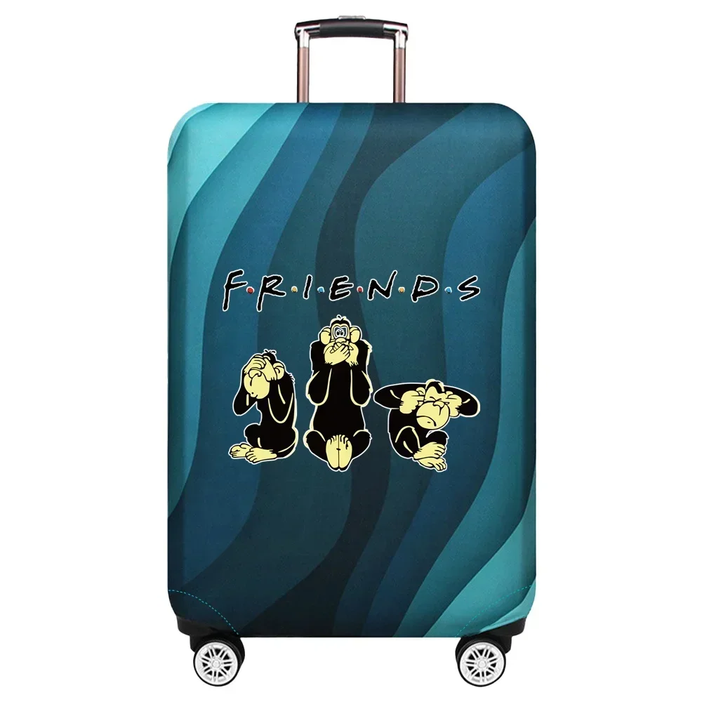 Stretch Fabric Luggage Protective Cover Dust Cover Anti-Scratch Suitcase Suit for 18-32 Inch Bag Travel Accessories