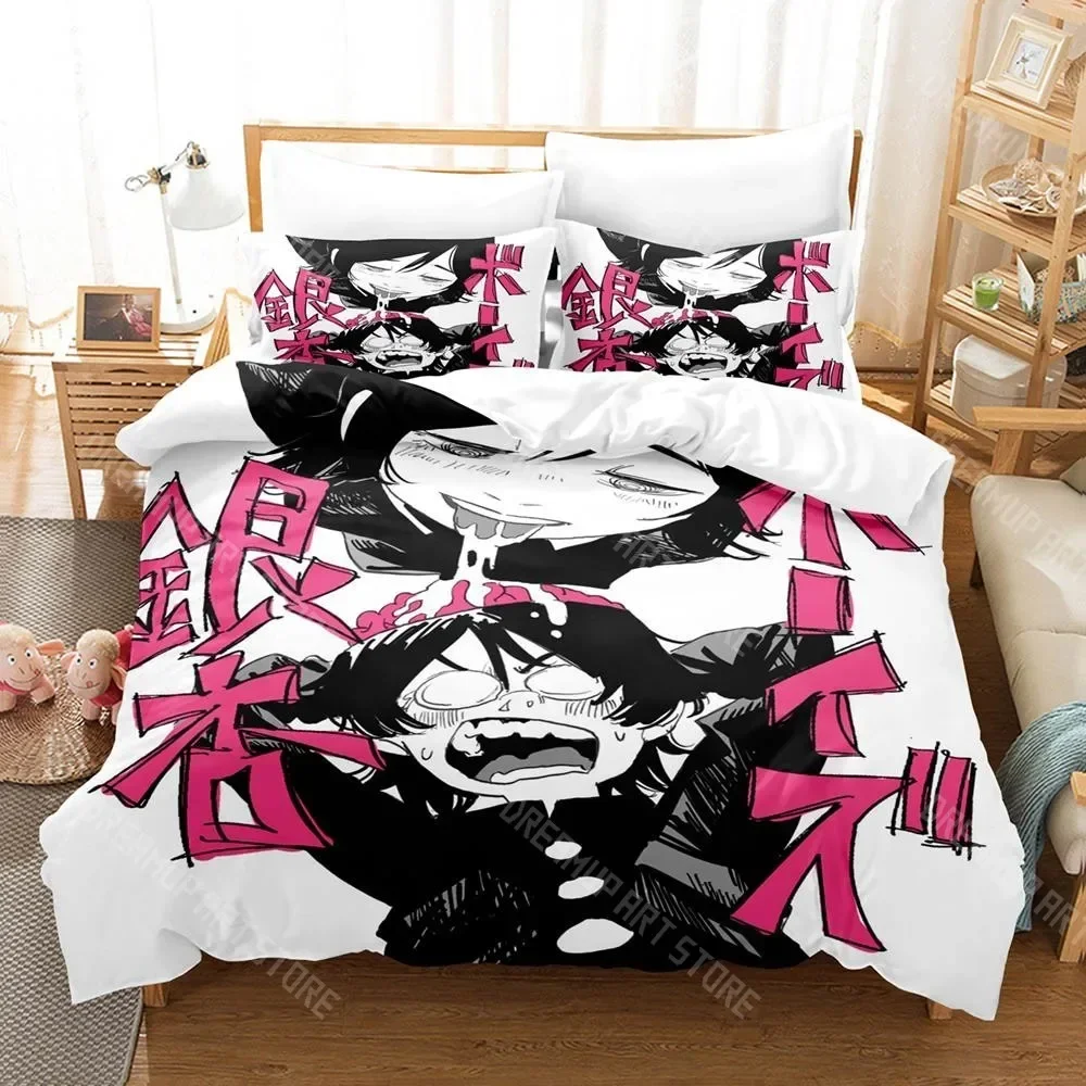 

3D Print Jun Inagawa Bedding Set Single Twin Full Queen King Size Bed Set Aldult Kid Bedroom Duvetcover Sets 3D Anime Bed Sheet