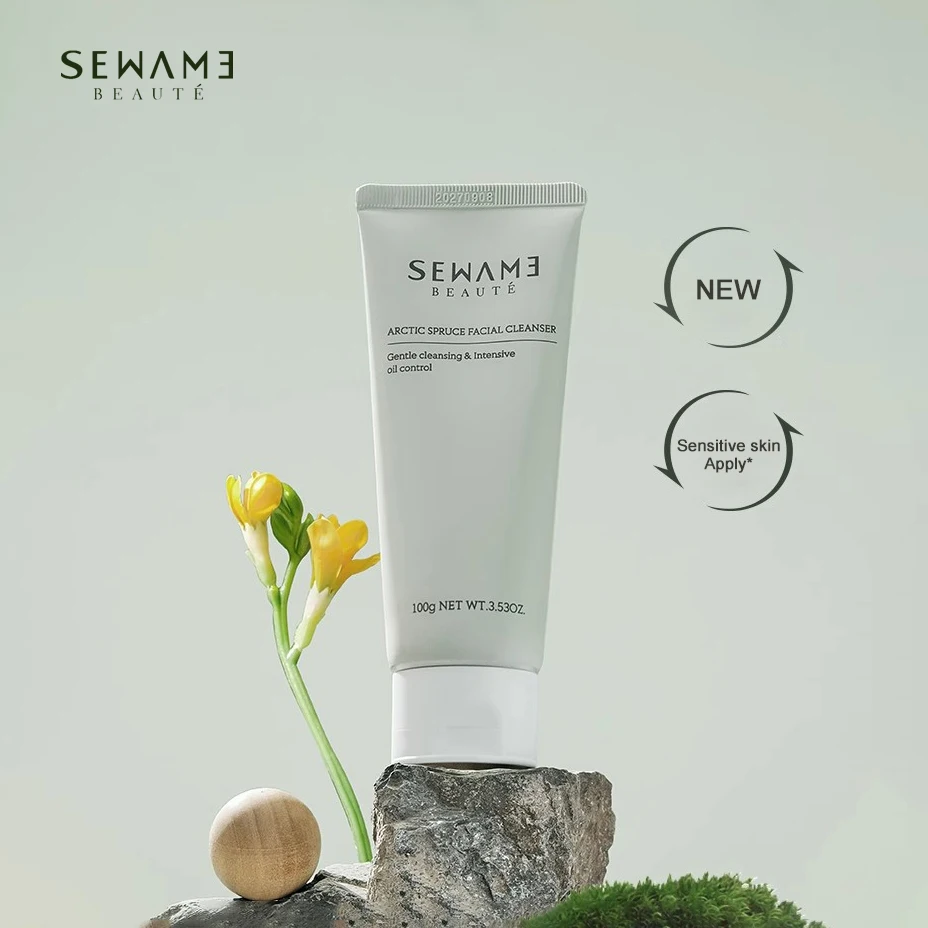 

Sewame / Polar Spruce Cleanser 100g Oil Control Facial Cleanser Amino Acid Table Live Female Male Cleansing Foam