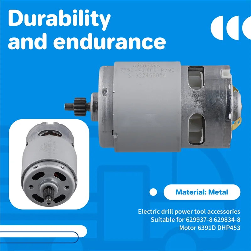 ABBP-pour moteur 629937-8 629834-8 6391D DHP453, perceuse électrique, accessoires pour outils électriques, moteur de perceuse et de tournevis