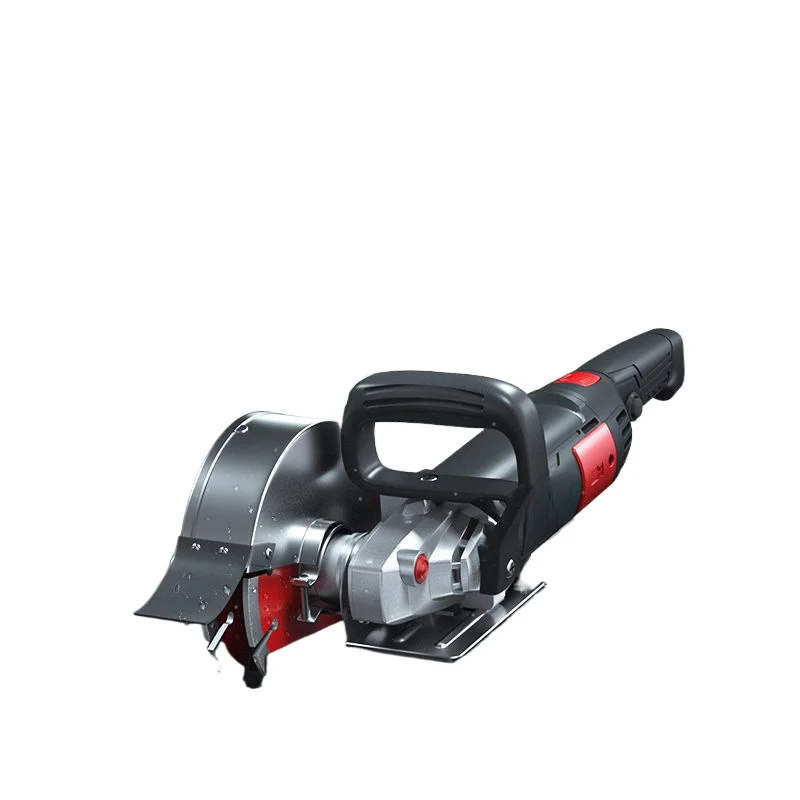 High-power grooving machine Concrete one-time forming dust-free wall cutting machine