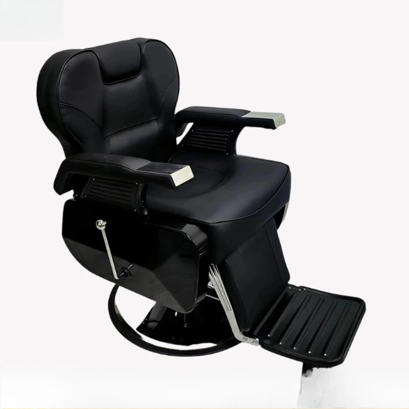 

Barber chair reclining lift shaving hair salon chair barber shop chair