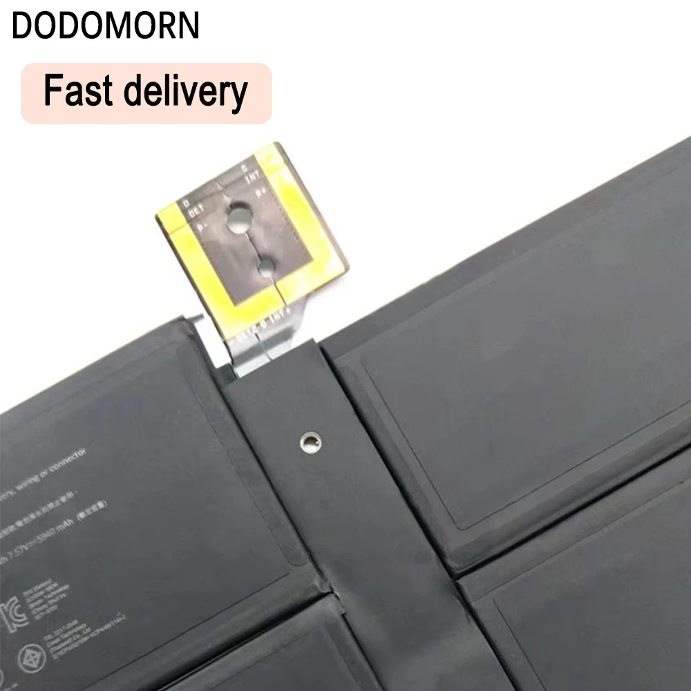 New 5940mAh G3HTA038H DYNM02 Laptop Battery For Microsoft Surface Pro 6 1807 1809 For Microsoft Surface Pro5 1796 45WH/7.57V
