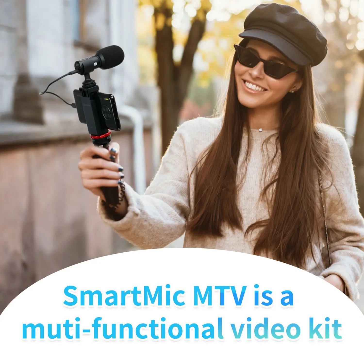 Imagem -04 - Saramonic Smartphone Video Kit Smartmic Mtv Youtubers Podcasters Vloggers Live Streaming Facebook Blogger Facebook