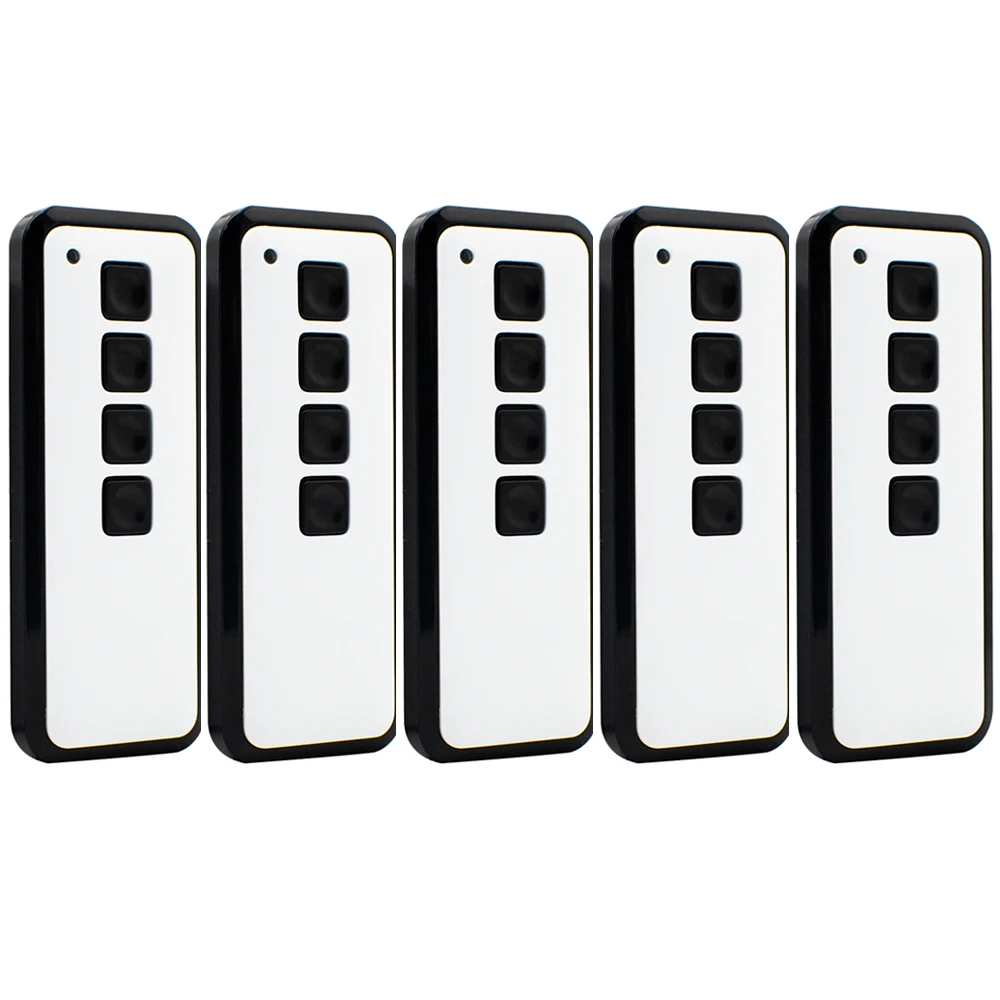 5pcs NOVOFERM MINI-NOVOTRON 522 524 Garage Door Remote Control Opener 433.92MHz Rolling Code Gate Keychain Commander