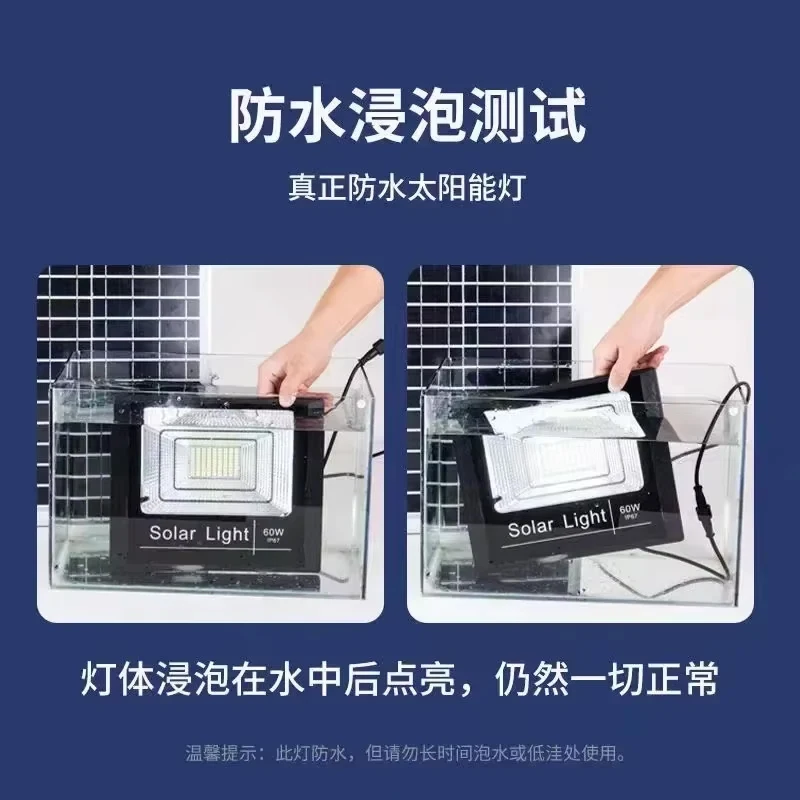 Solar Flood Lights 54-362LED Remote Control Solar Powered Spotlight Outdoor Waterproof IP67 Villa Street Light Adjustable Angle