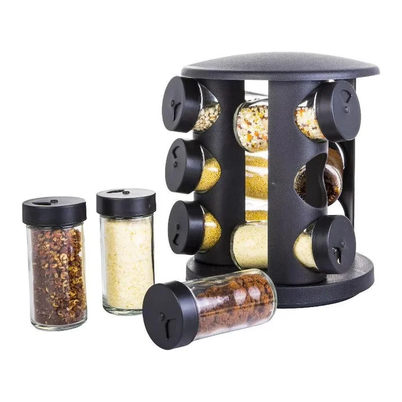 Brinox 10-Piece Glass Spice Rack JJ3807
