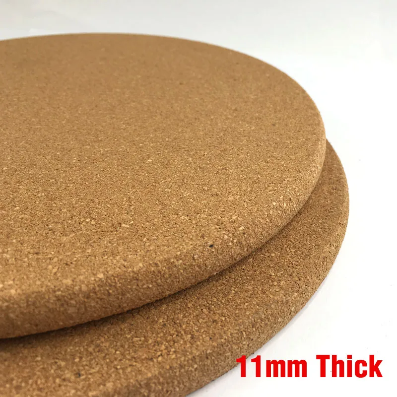 Cork Mat 16cm for Hot Pot Coaster Table Protective Mat Soft Wood Water Absorbent Pad Heat Resistant Home and Kitchen Decor