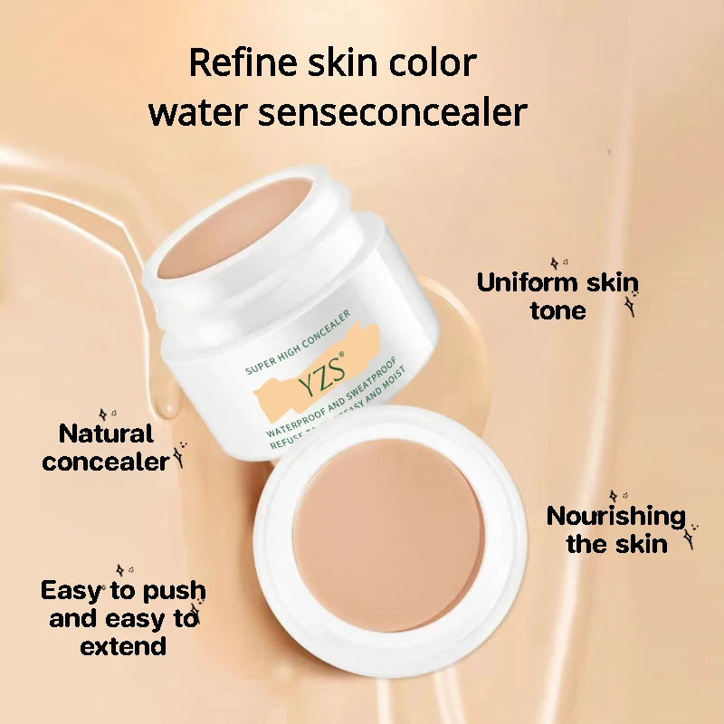 Nieuwe Make-Up Waterdichte Concealer Natuurlijke Afwerking Foundation Voor Alle Huidtinten & Types Volledige Dekking Concealer Voor Tatoeages Littekens