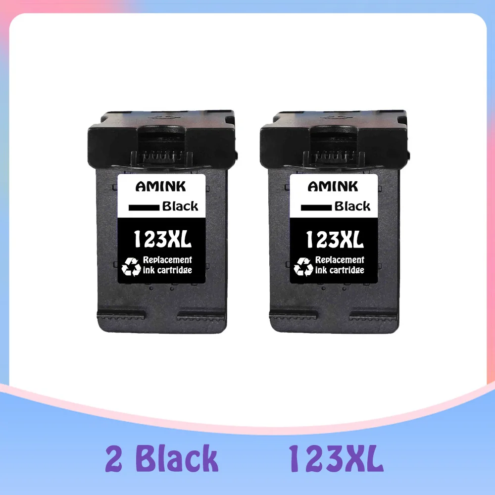 Isi ulang untuk hp 123 XL Cartridge tinta pengganti untuk hp123 123XL untuk HP Deskjet 1110 2132 2133 2134 3630 3632 3637 printer