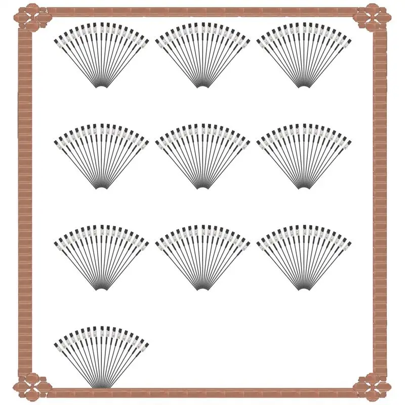 

24-Hour Delivery 400PCS Alligator Clip Sticks For Gundam Model Painting For Airbrush Spraying Hobby Modeling Parts