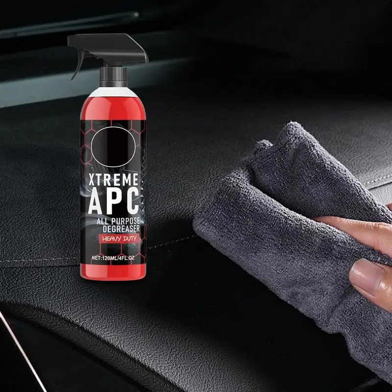 Car Interior Stain Removal Cleaner 120ml Auto Interior Renovation Maintenance Agent Powerful Car Interior Wash Maintenance