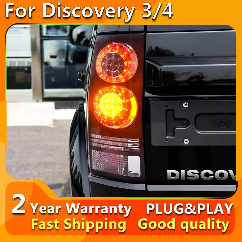 Car Rear Tail Light For Land Rover Discovery 3/4 2014 2015 2016 Brake Lamp Signal with Bulb Brake Warning Light