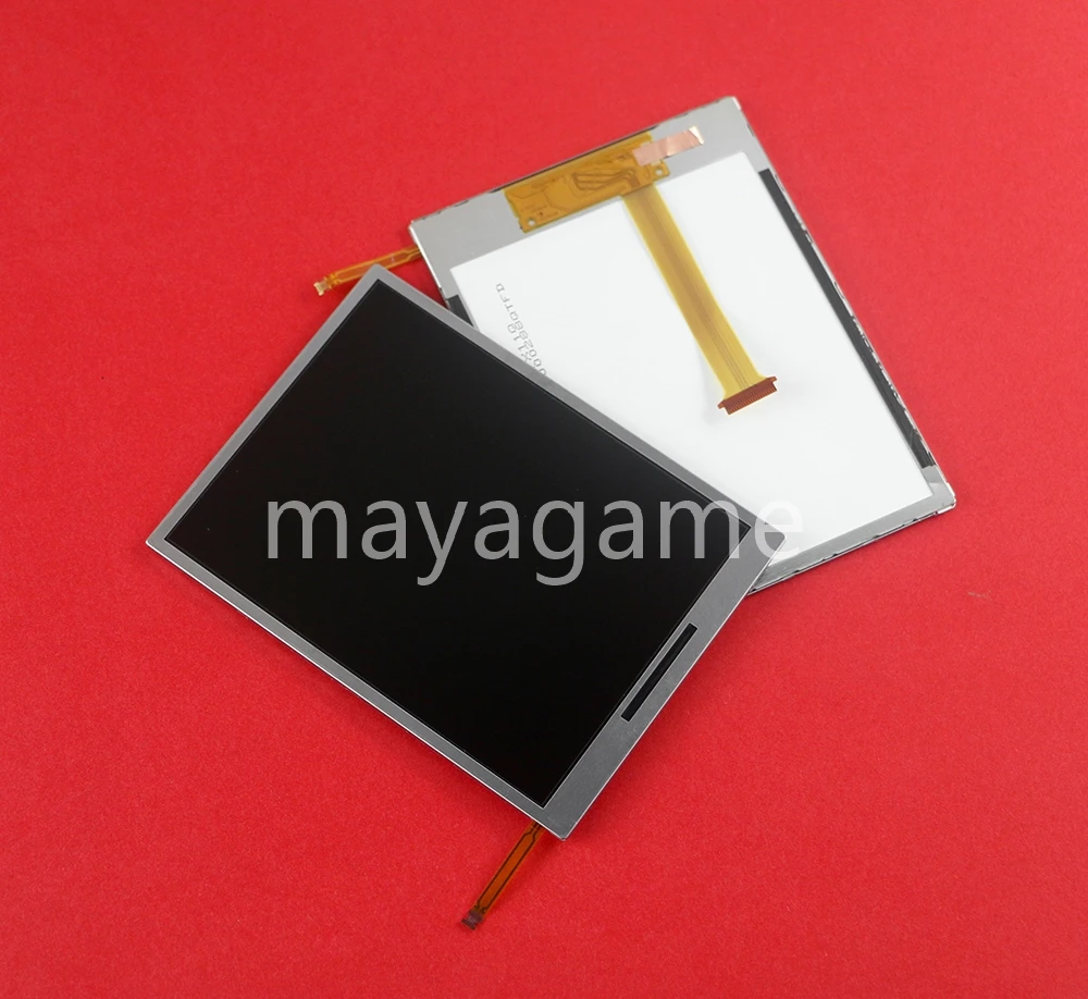 3pcs Original New Top LCD Bottom LCD Screen Replacement For New 2DS XL LL