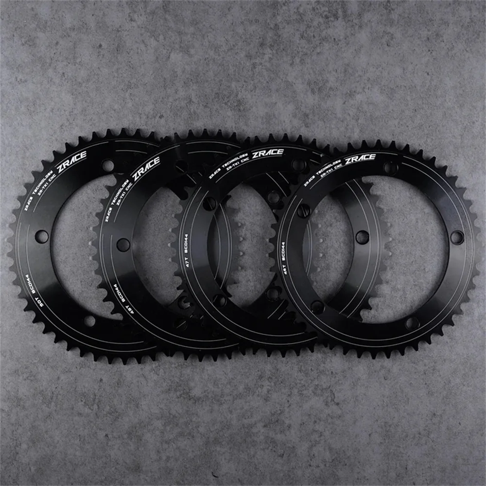 ZRACE ZR-TK1 Track Bikes / Fixed Gear Chainring and Spider BCD144,BCD 144,Track Chainring, Spider for Direct Mount 3-Hole Cranks