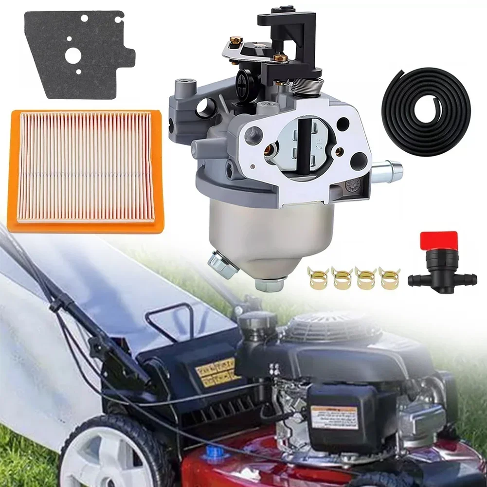 พร้อมกรองอากาศคาร์บูเรเตอร์ 1 ชุดสําหรับ Toro 20371/20377/20378 การใช้สายการใช้วาล์วปะเก็นพลาสติก + อุปกรณ์โลหะ