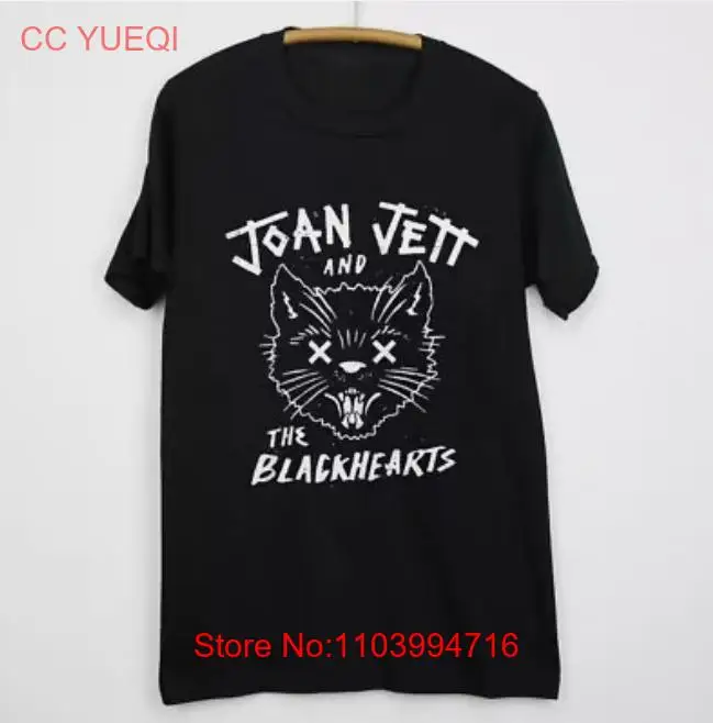 Vtg Joan Jett and The Blackhearts Heavy Cotton Black Unisex Shirt