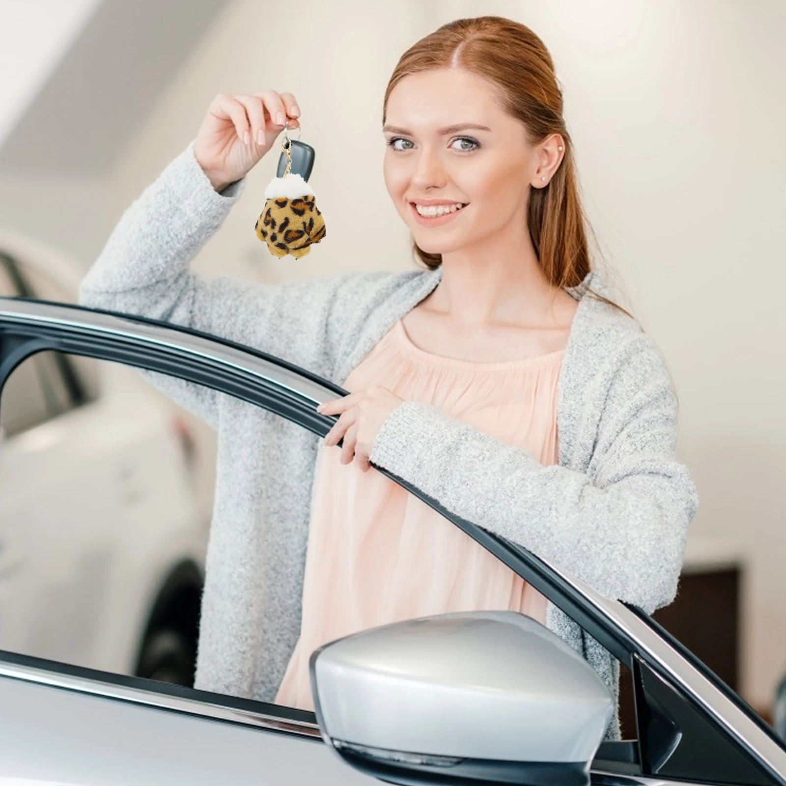 1 Buah Liontin Cakar Hewan Premium Desain Cakar Halus untuk Gantungan Kunci, Tas, Jendela, Pintu, Hadiah Lucu untuk Anak dan Teman