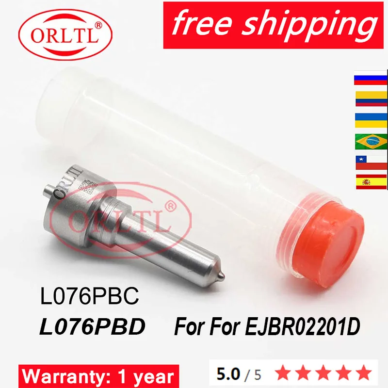 

NEW Diesel L076PBD Commmon Rail Nozzle L076PRD L 076 PRD for Delphi Replacement Parts for EJBR02201D