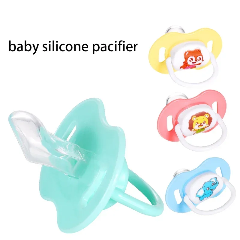 Baby Pacifiers Cartoon Animals Do Not Contain Bisphenol A Silicone Pacifiers Providing Sleep Relief for Newborns Teether