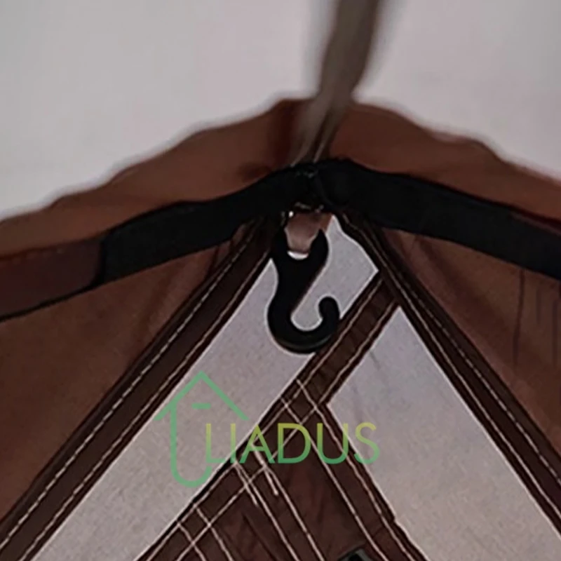 خيمة شاطئ مثلثة، مأوى محمول، مقاوم للشمس، حماية من الأشعة فوق البنفسجية، تخييم خارجي، مظلة سريعة الفتح، خفيفة الوزن وقابلة للطي للرحلات