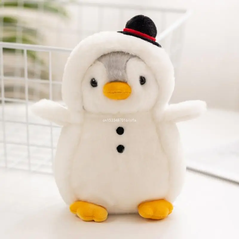 Pinguim pelúcia brinquedo pelúcia pinguim brinquedo pelúcia boneca dormir para crianças brinquedo sono dropship