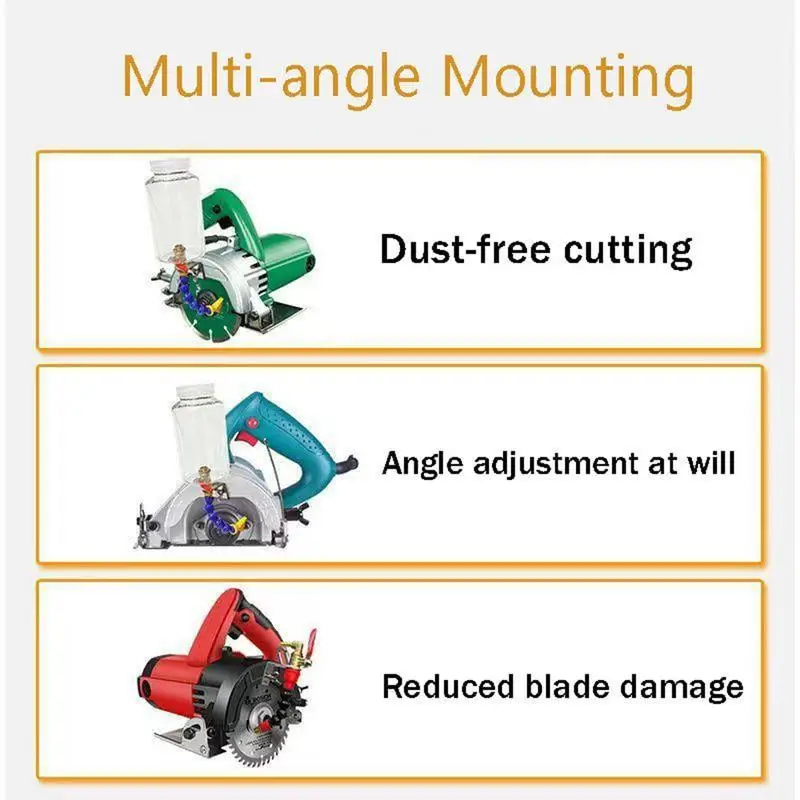 Dysza spryskiwacza do usuwania pyłu, rozpylacz wody 500 ml, precyzyjny system chłodzenia i czyszczenia mgiełką do frezowania.