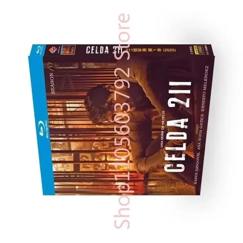 Celda 211 Temporada 1 2025 Blu-ray de 2 Discos 1080P Reproducción en Todas las Regiones Caja Sellada Nuevo Empaque